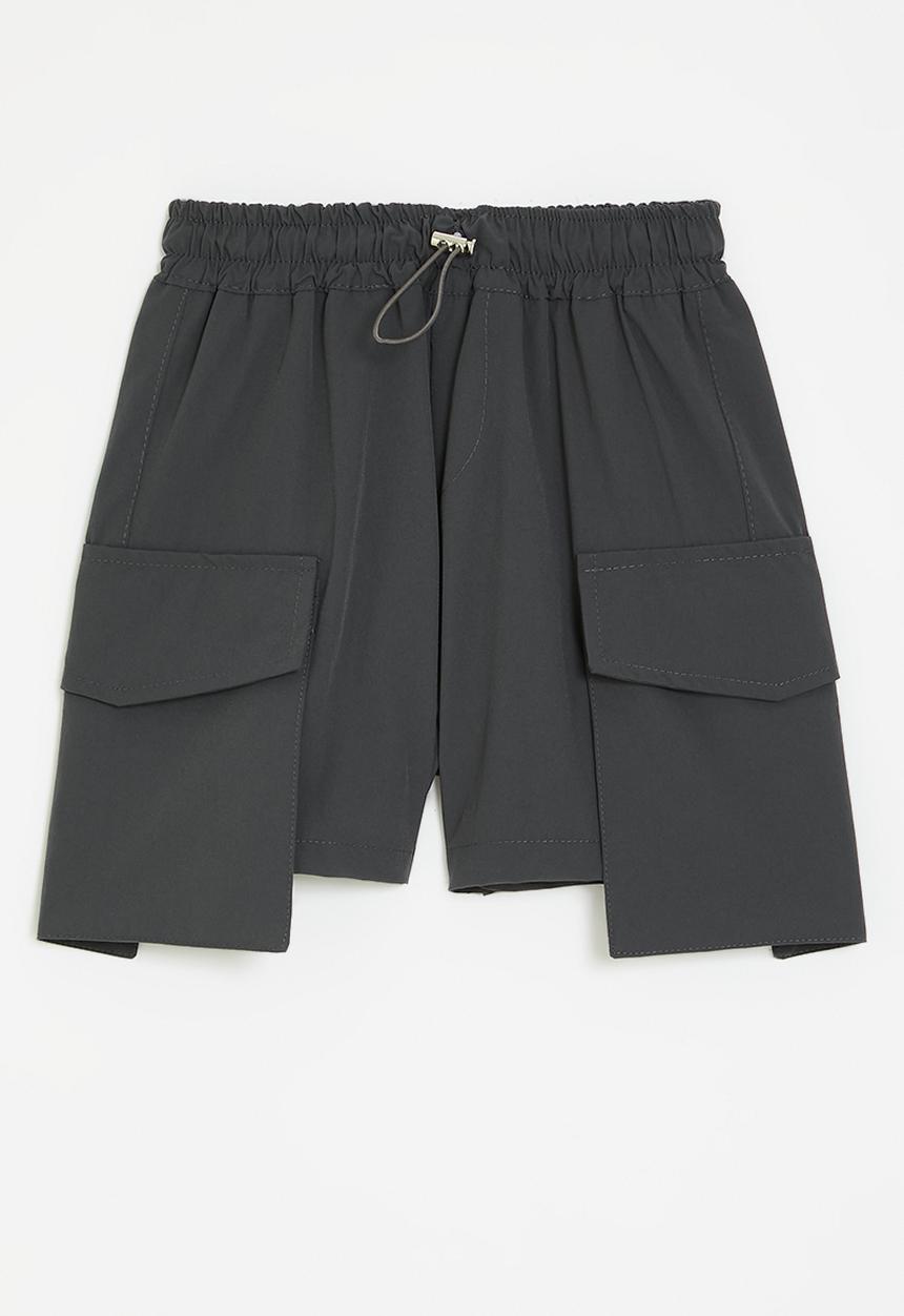 Pop Candy - cargo shorts - navy grey 