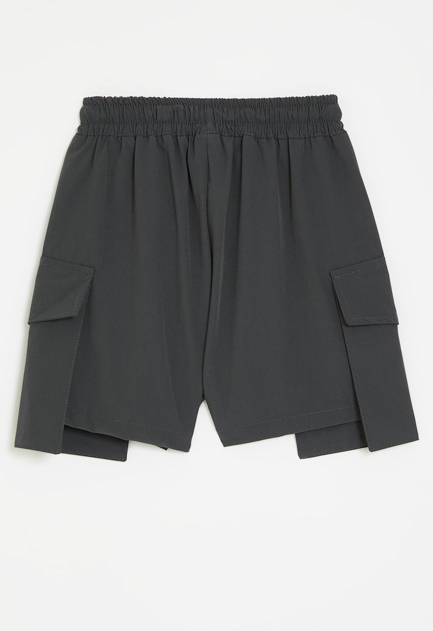 Pop Candy - cargo shorts - navy grey 