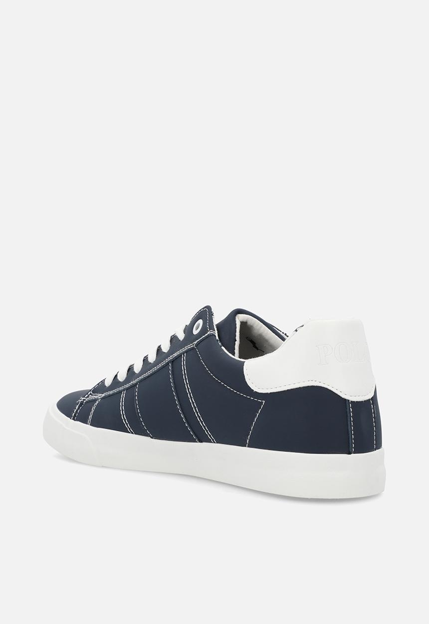 POLO - Basic side flash sneaker - blue