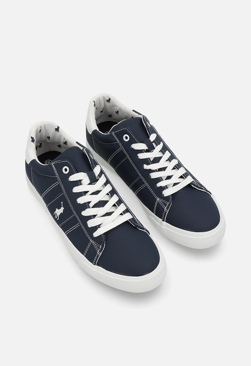 POLO - Basic side flash sneaker - blue