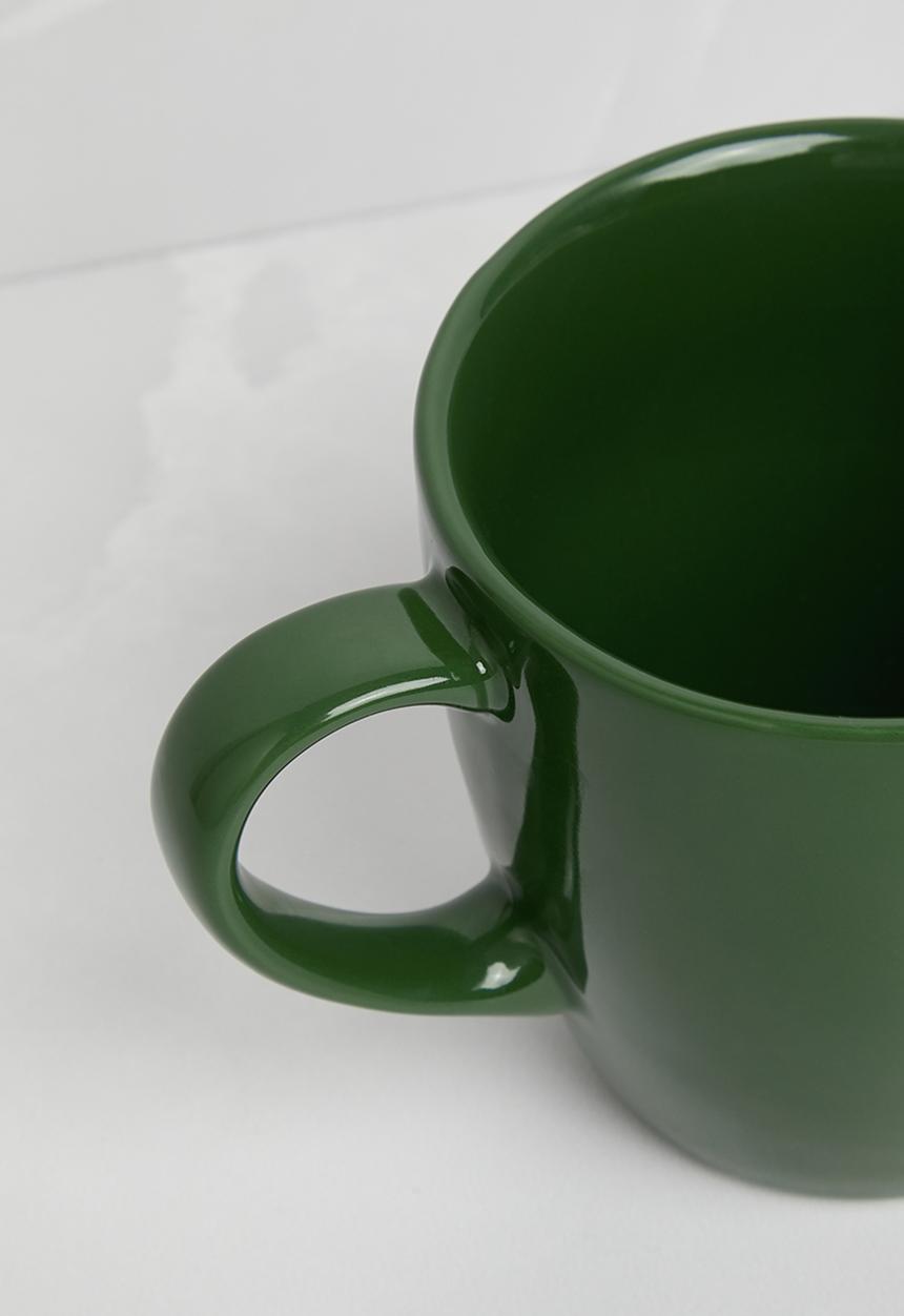 H&M - Porcelain mug - green