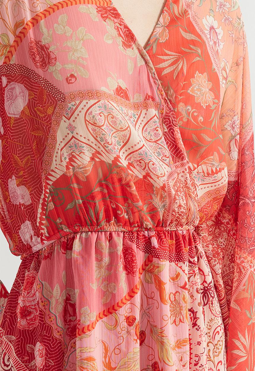 Trendyol - Mini Woven Dress - Red