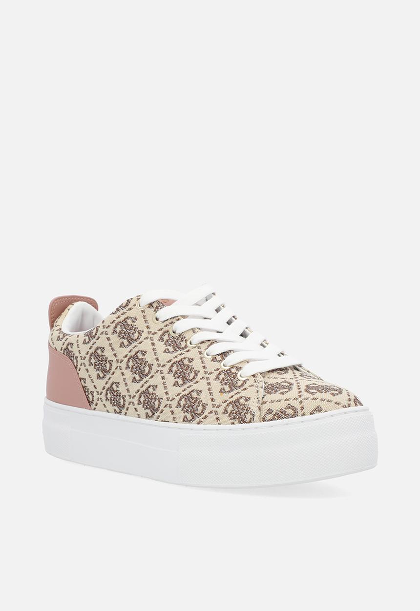GUESS - Giaa6 logo sneaker - brown