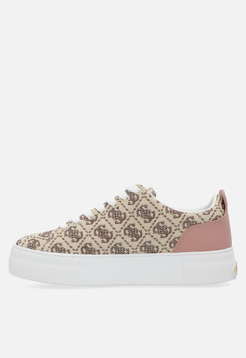 GUESS - Giaa6 logo sneaker - brown