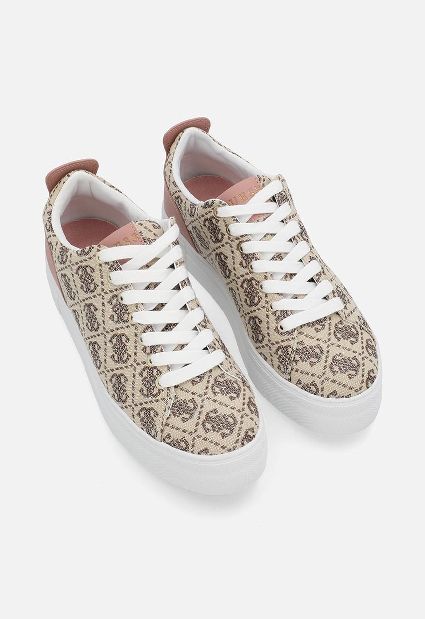 GUESS - Giaa6 logo sneaker - brown