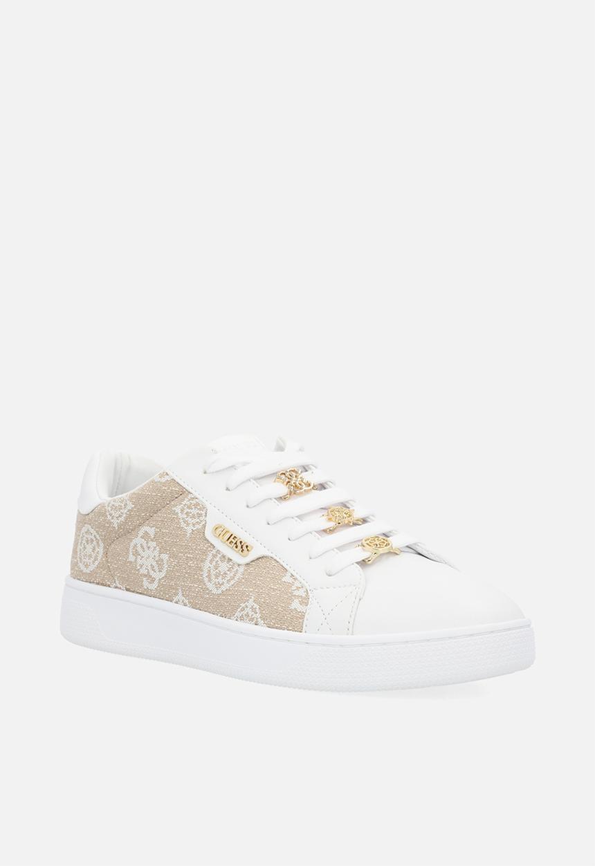 GUESS - Renzy sneaker - neutral & white