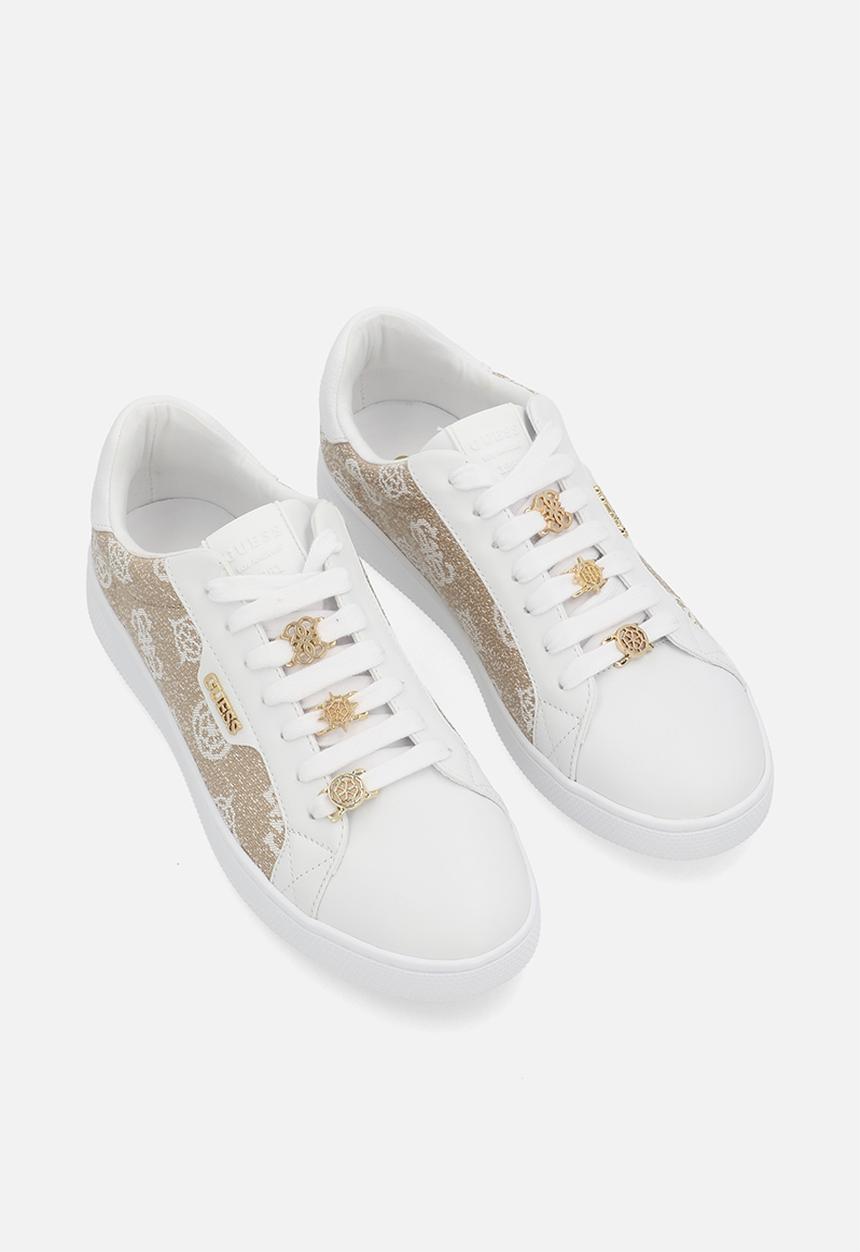GUESS - Renzy sneaker - neutral & white