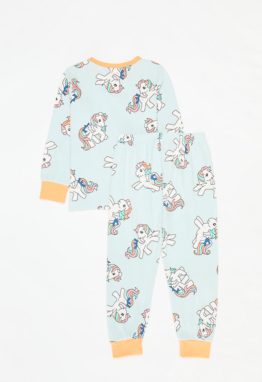 Pop Candy - Printed pj set - blue & orange