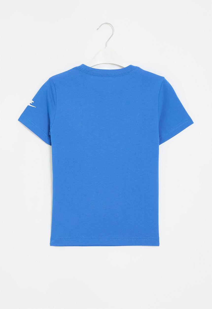 Nike - Nkb retro sportswear short sleeve tee - light photo blue