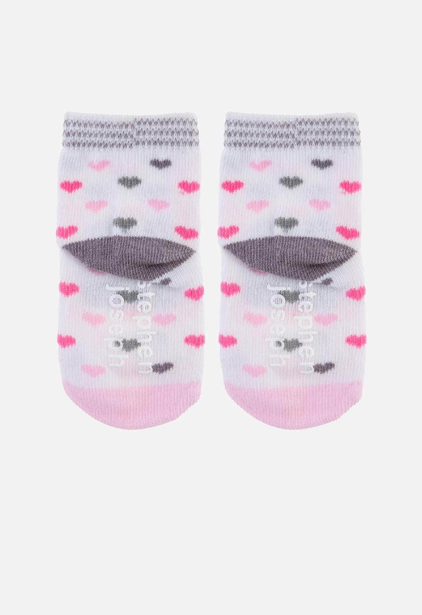 Stephen Joseph - Baby socks- 3 pack cat (hanging) - multi