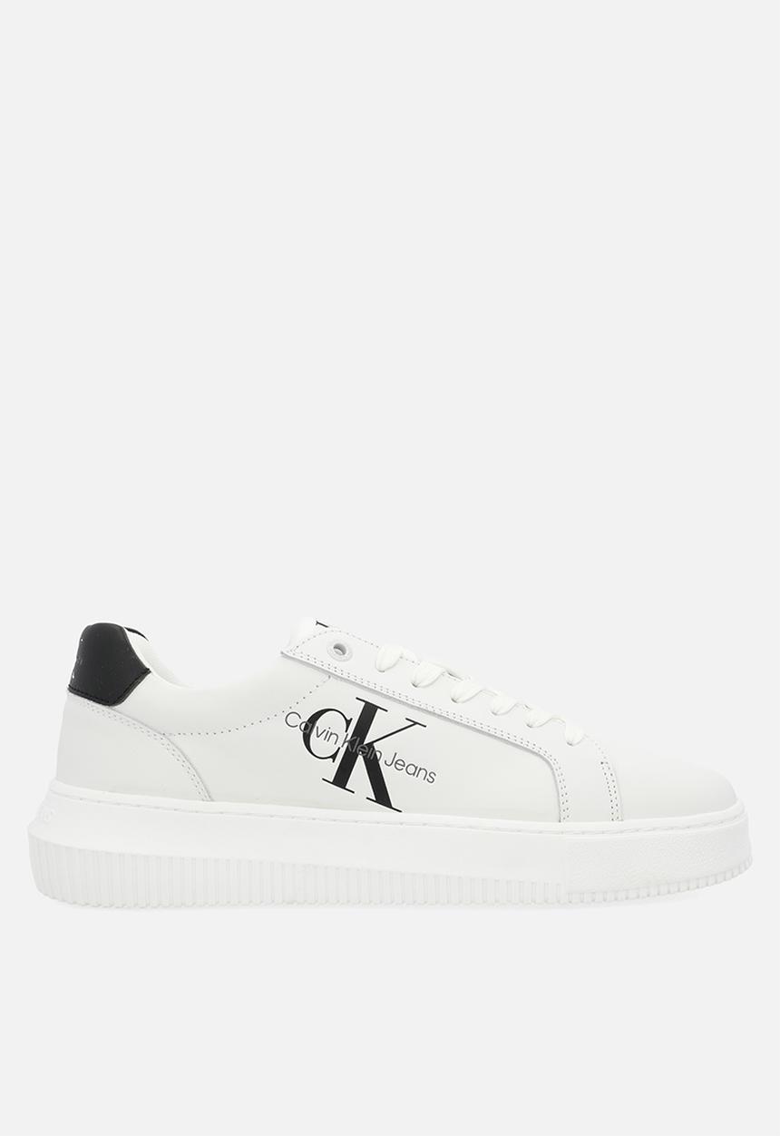Calvin Klein - Chunky cupsole laceup mon lth wn - white