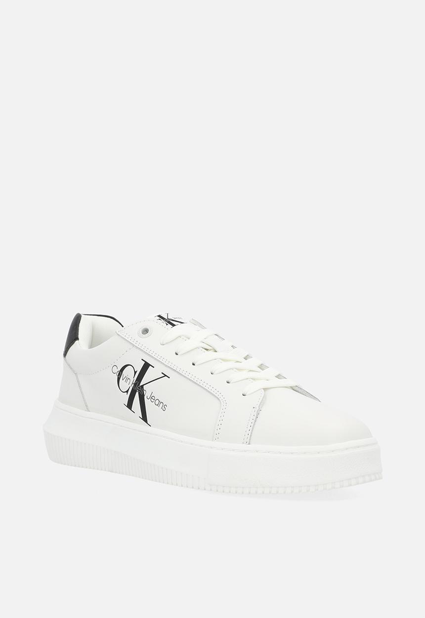 Calvin Klein - Chunky cupsole laceup mon lth wn - white