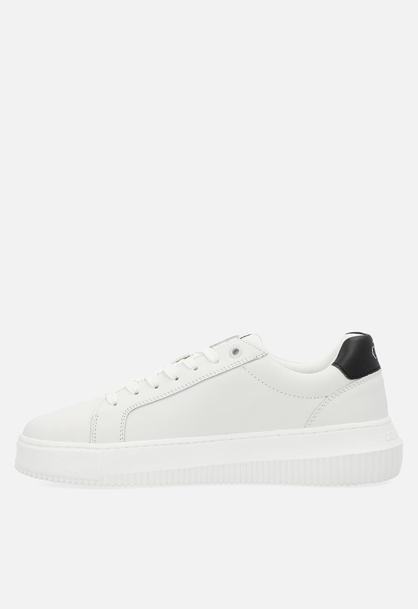 Calvin Klein - Chunky cupsole laceup mon lth wn - white