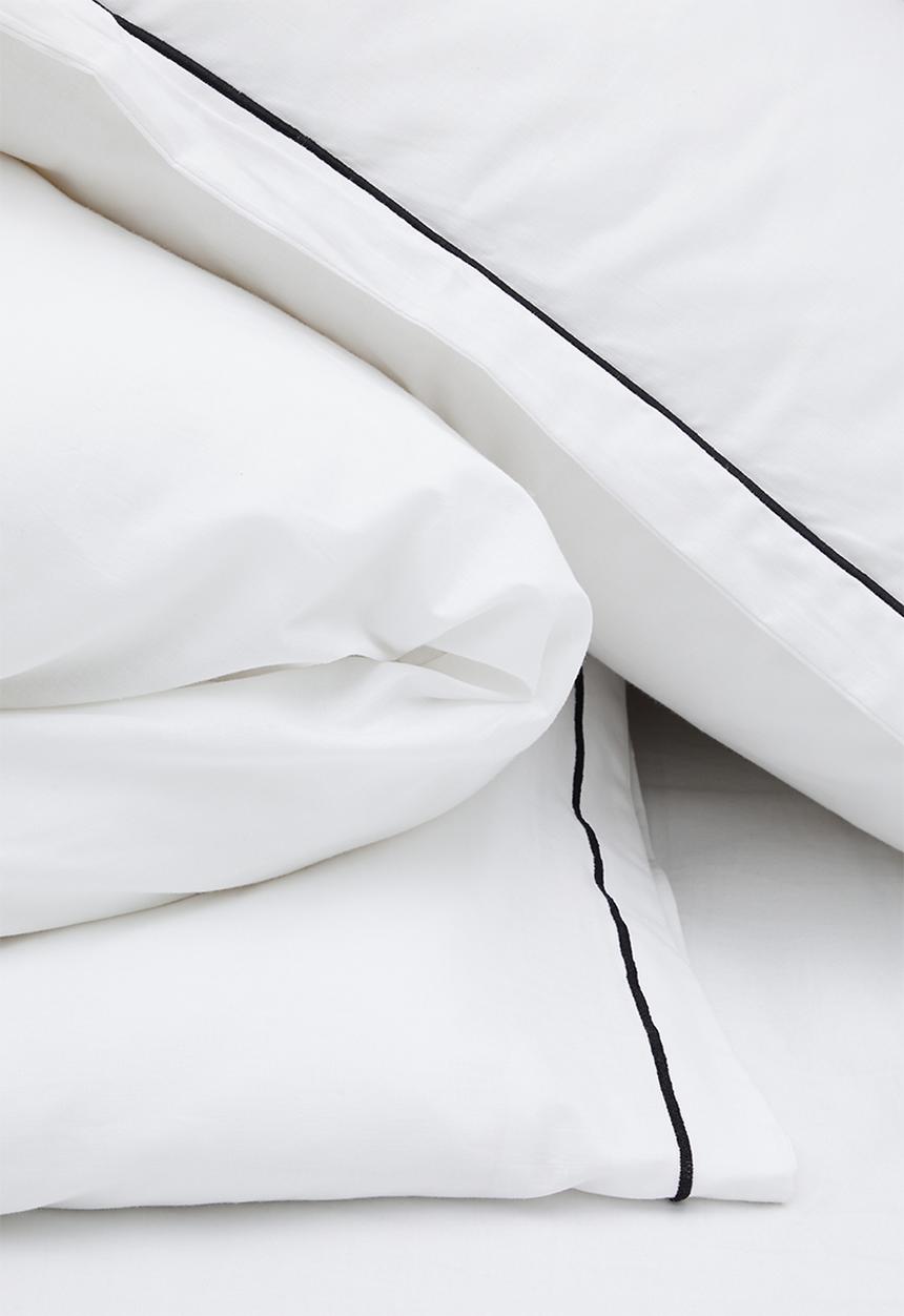Sixth Floor - Cotton Oxford Satin Stitch Duvet Cover Set