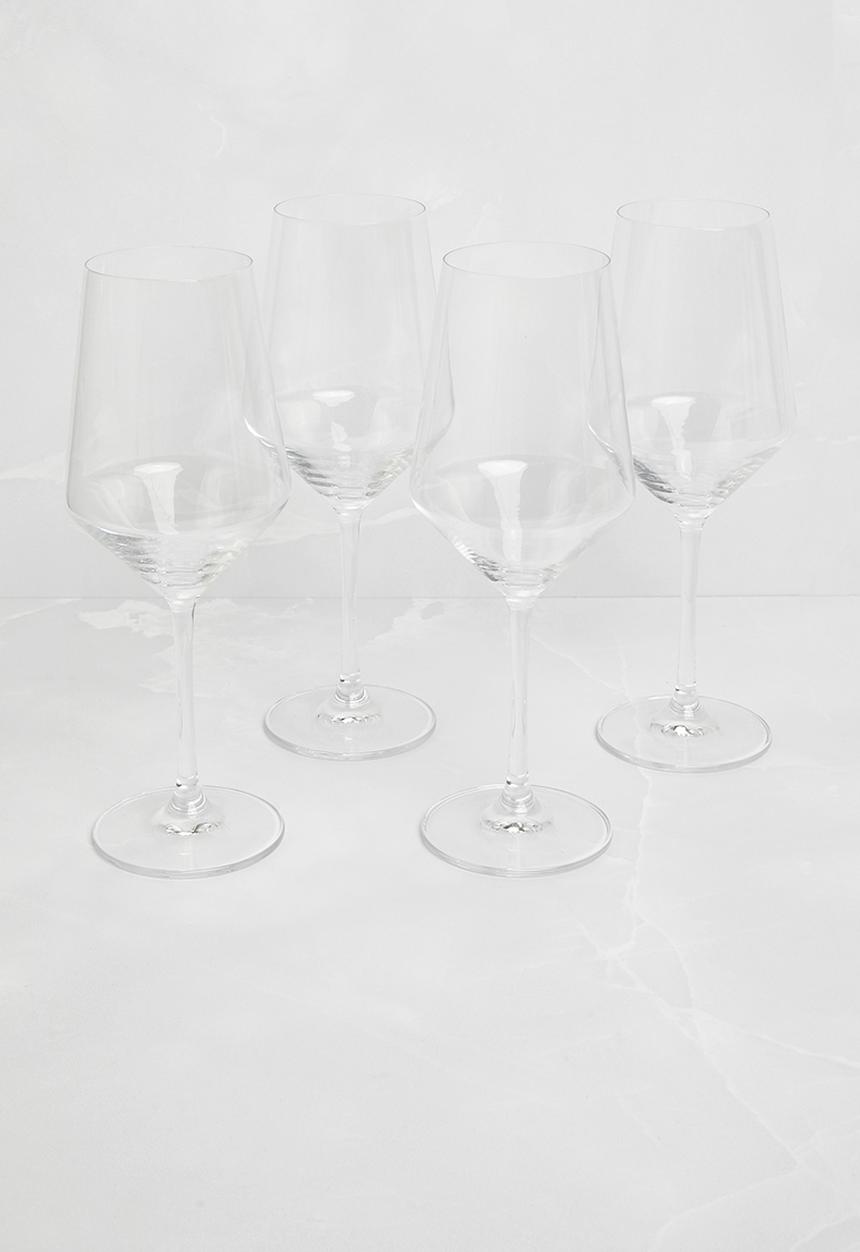Sixth Floor - Crystal White Wine Glass set of 4 525ml - Clear