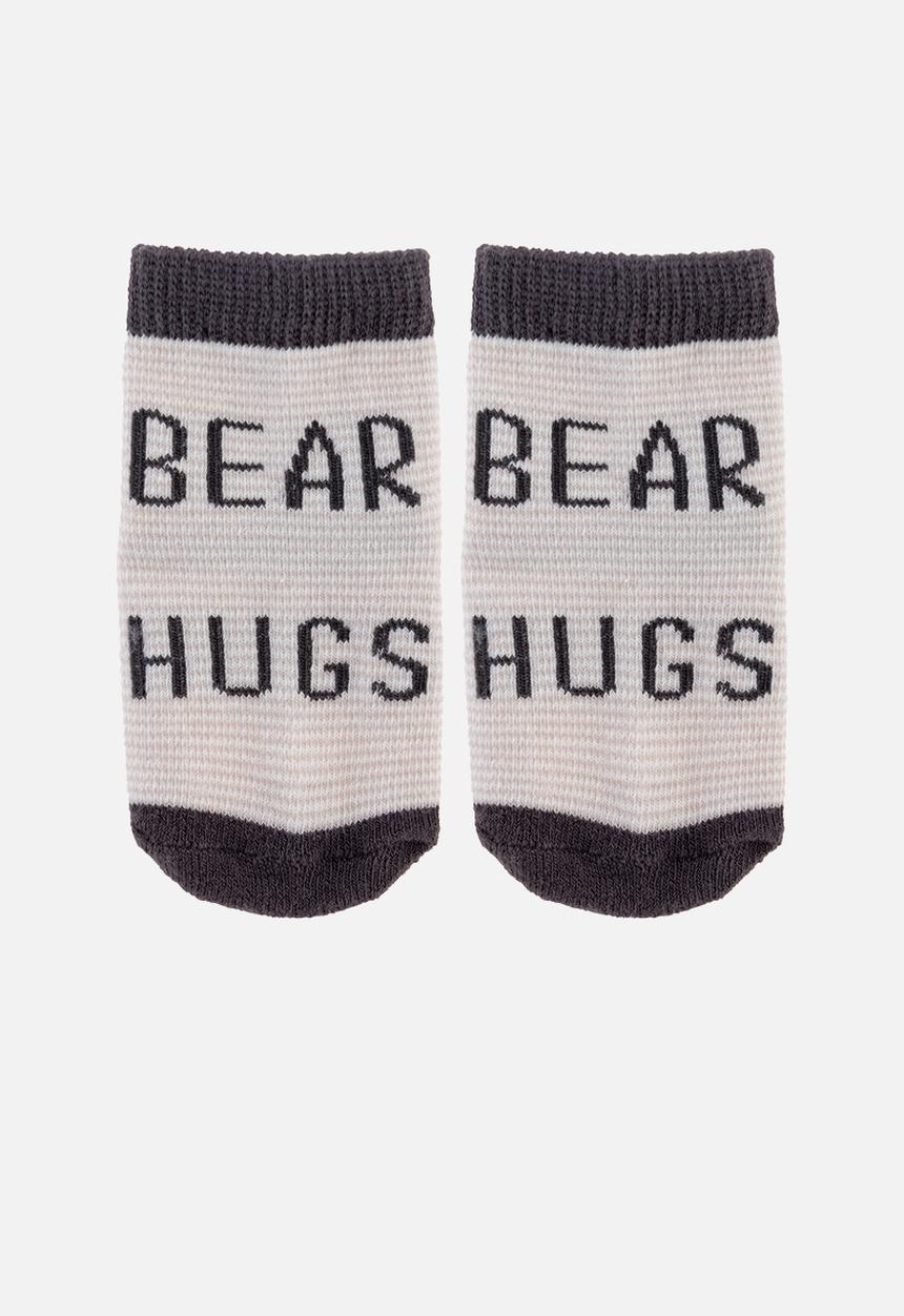 Stephen Joseph - Baby socks- 3 pack bear (hanging) - multi