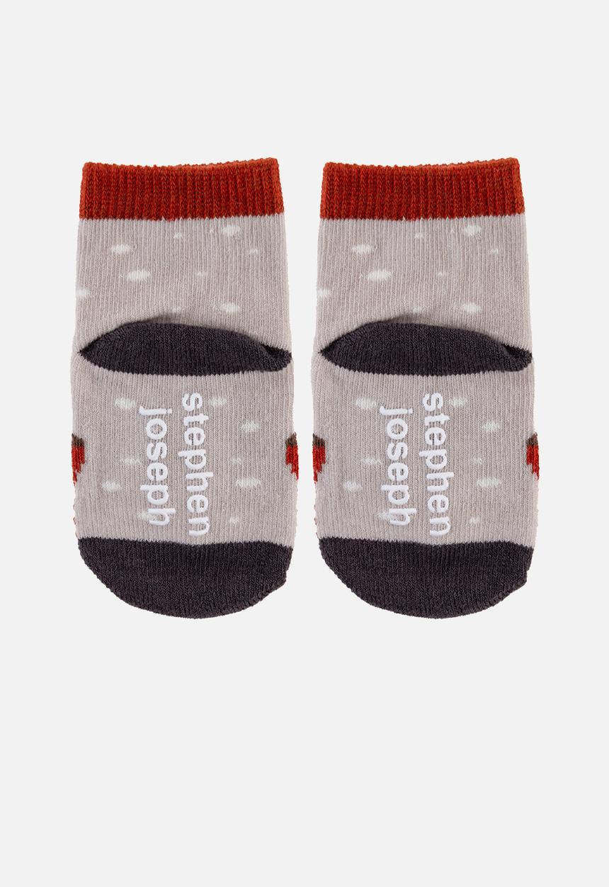 Stephen Joseph - Baby socks- 3 pack bear (hanging) - multi