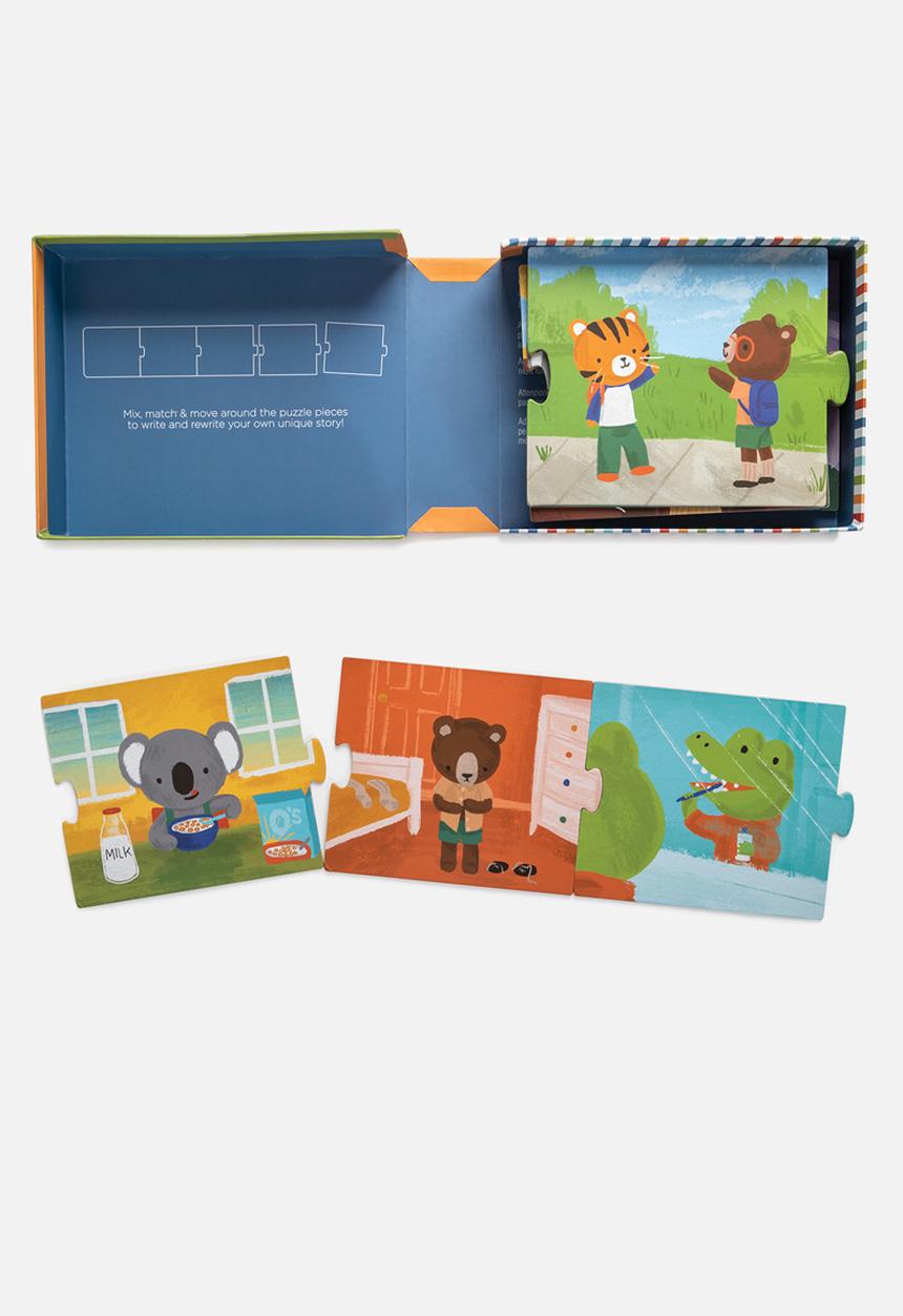Stephen Joseph - Story book puzzle boy  - multi