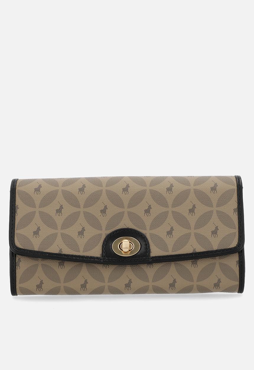 POLO - Havana clutch purse - black