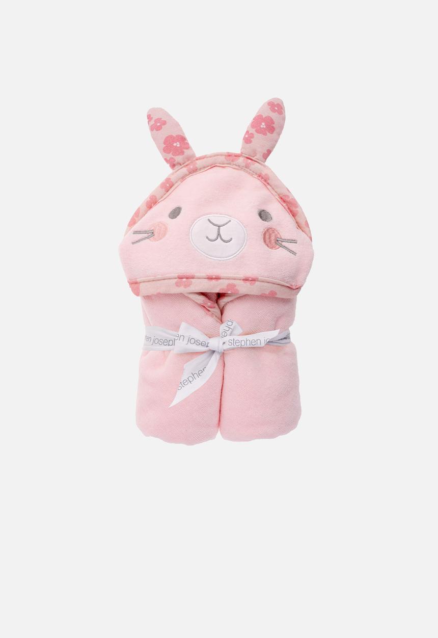 Stephen Joseph - Hooded bath towel bunny  - multi