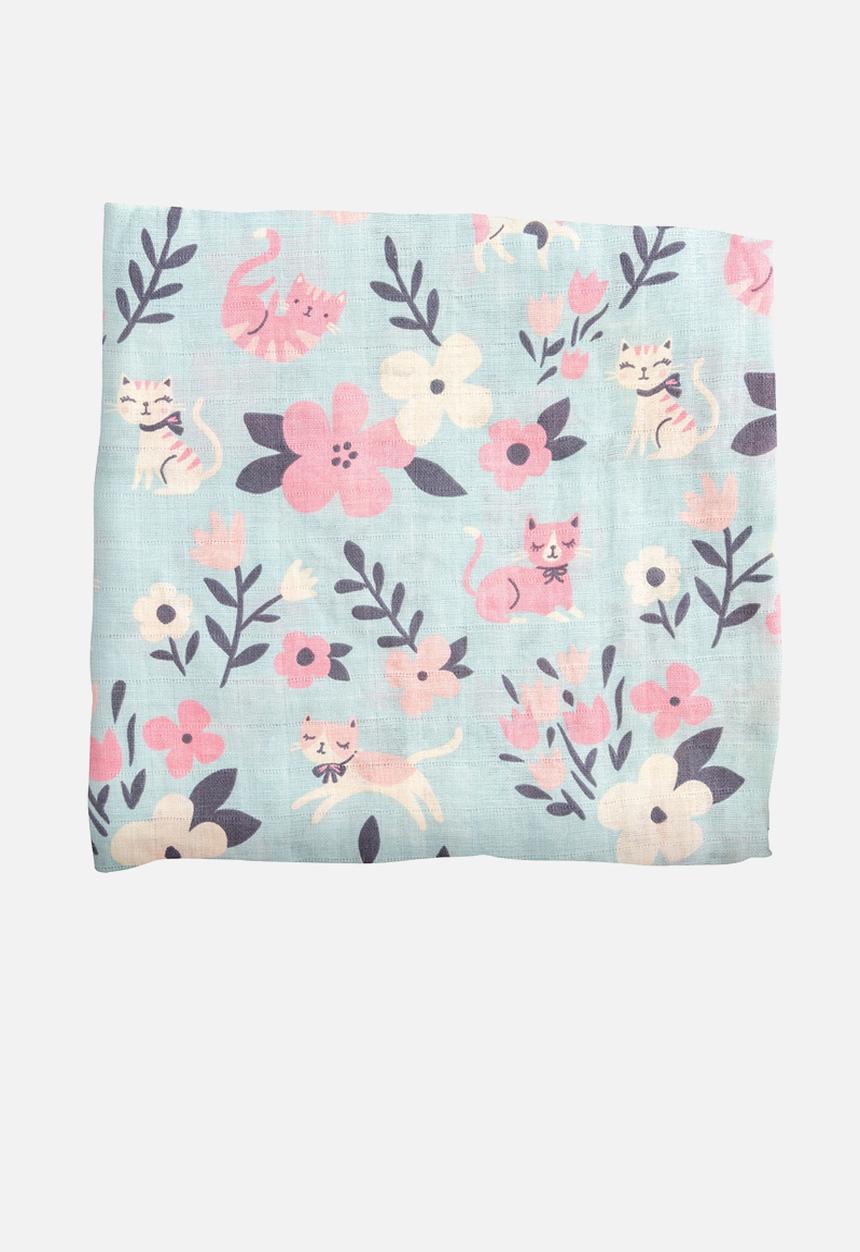 Stephen Joseph - Muslin blankets flower - multi