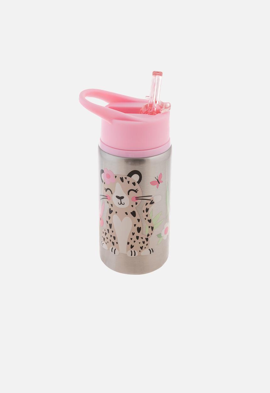 Stephen Joseph - Stainless steel water bottle leopard - multi