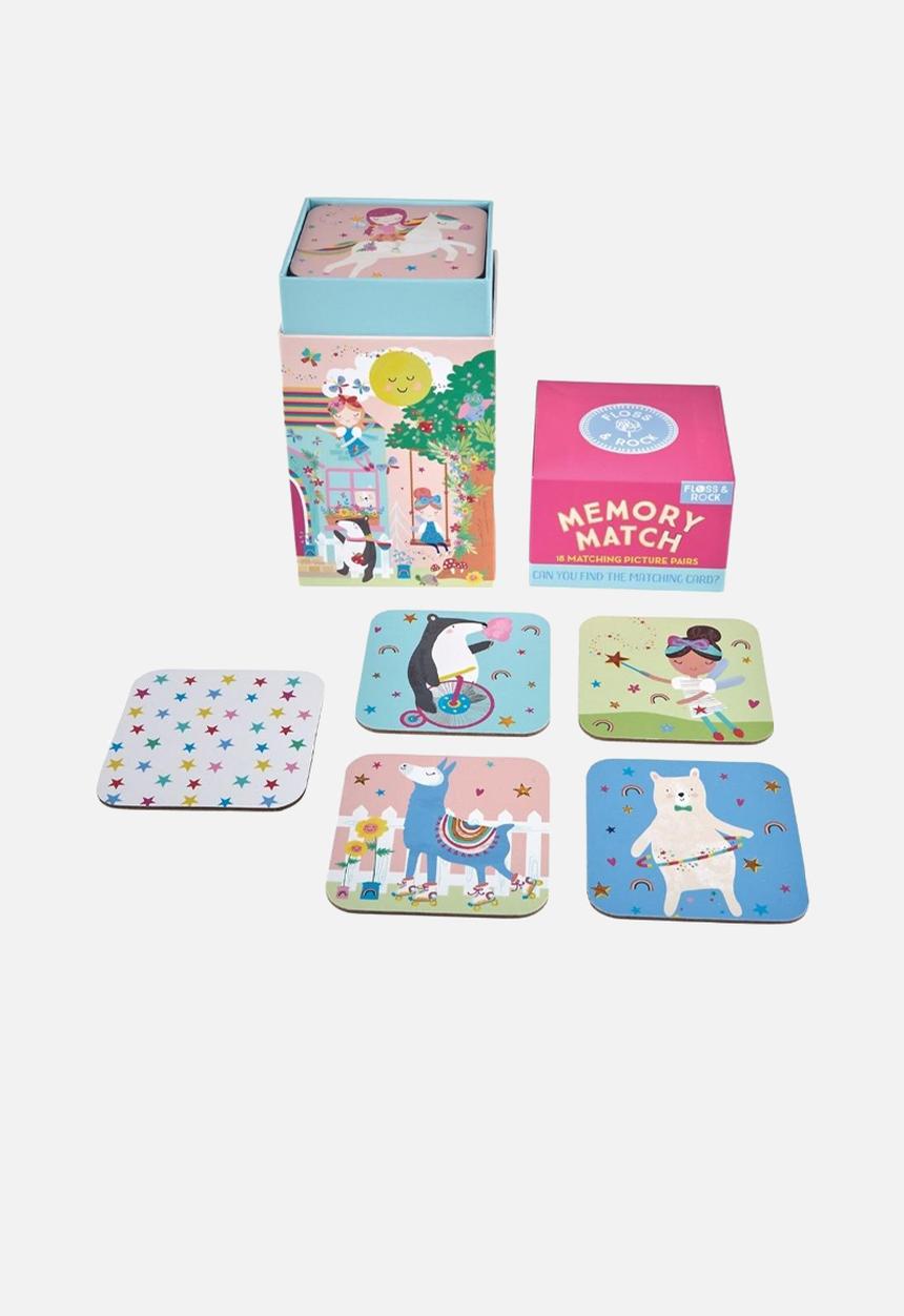 FLOSS AND ROCK - Memory match rainbow fairy - multi