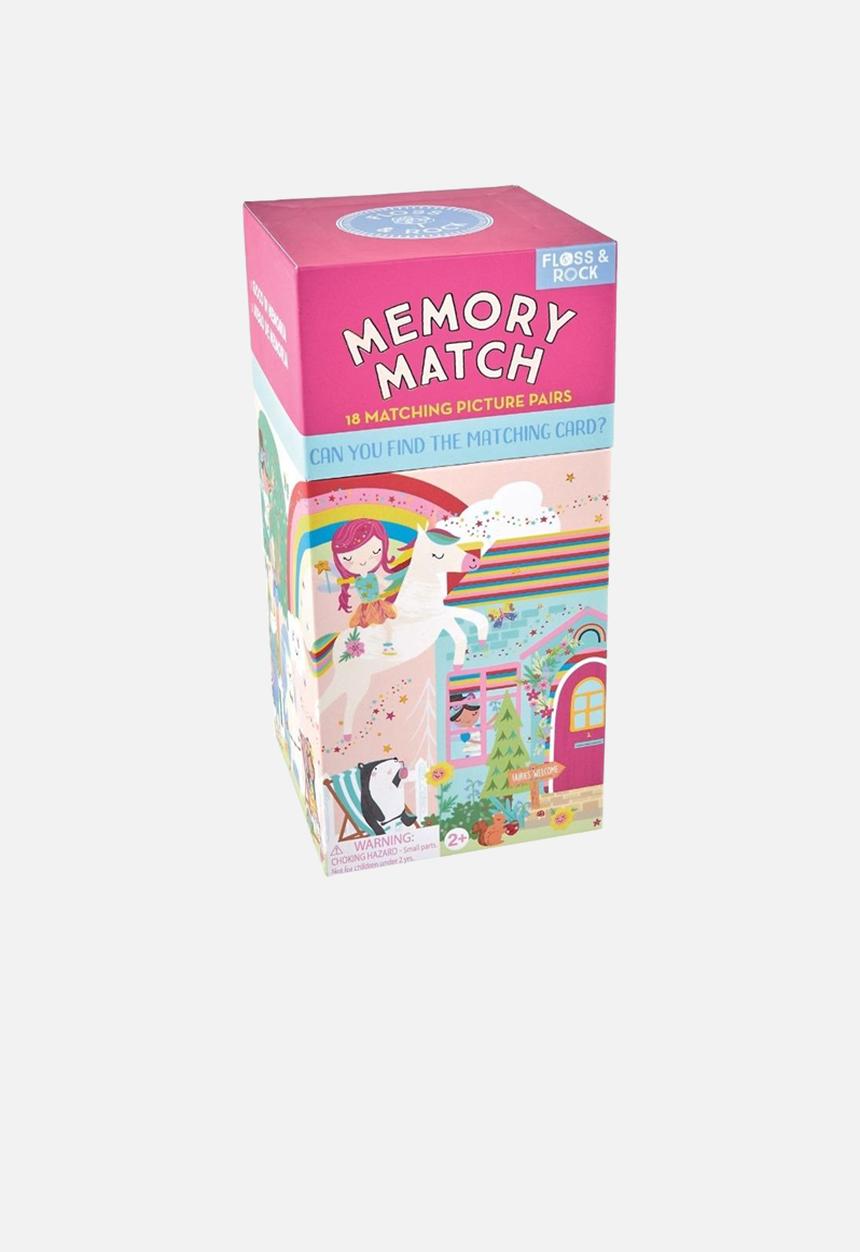 FLOSS AND ROCK - Memory match rainbow fairy - multi