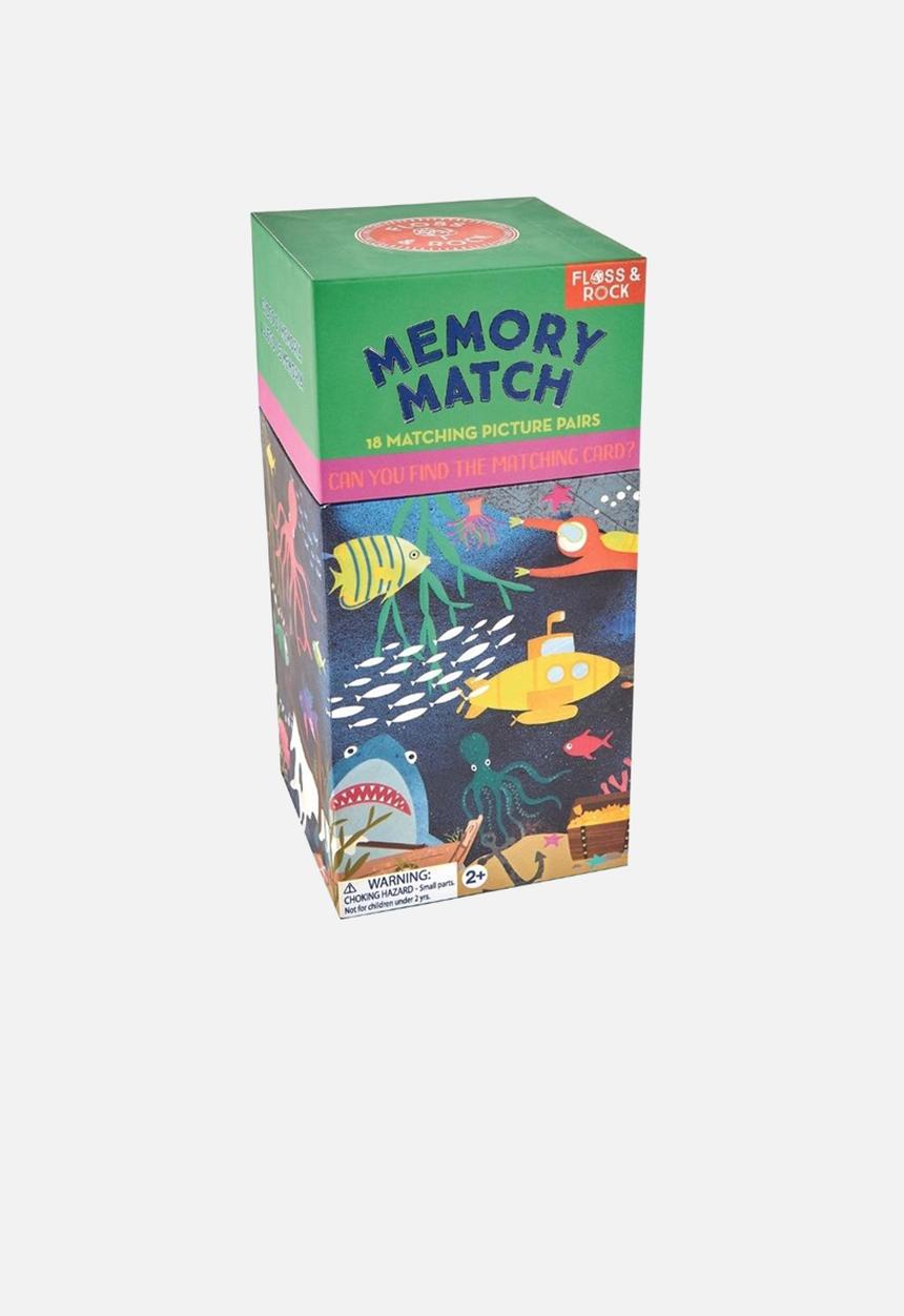 FLOSS AND ROCK - Memory match deep sea - multi