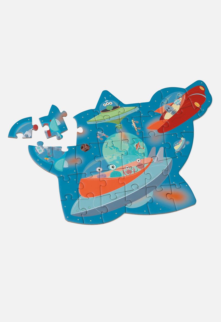 Scratch Europe - Compact puzzle 31pcs - space - multi