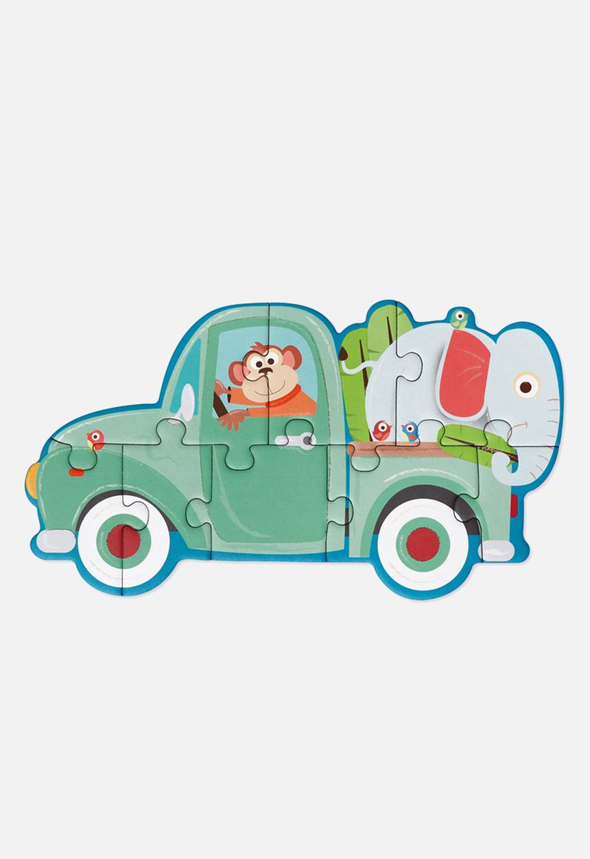 Scratch Europe - Starter puzzles - vehicles (5 puzzles) - multi