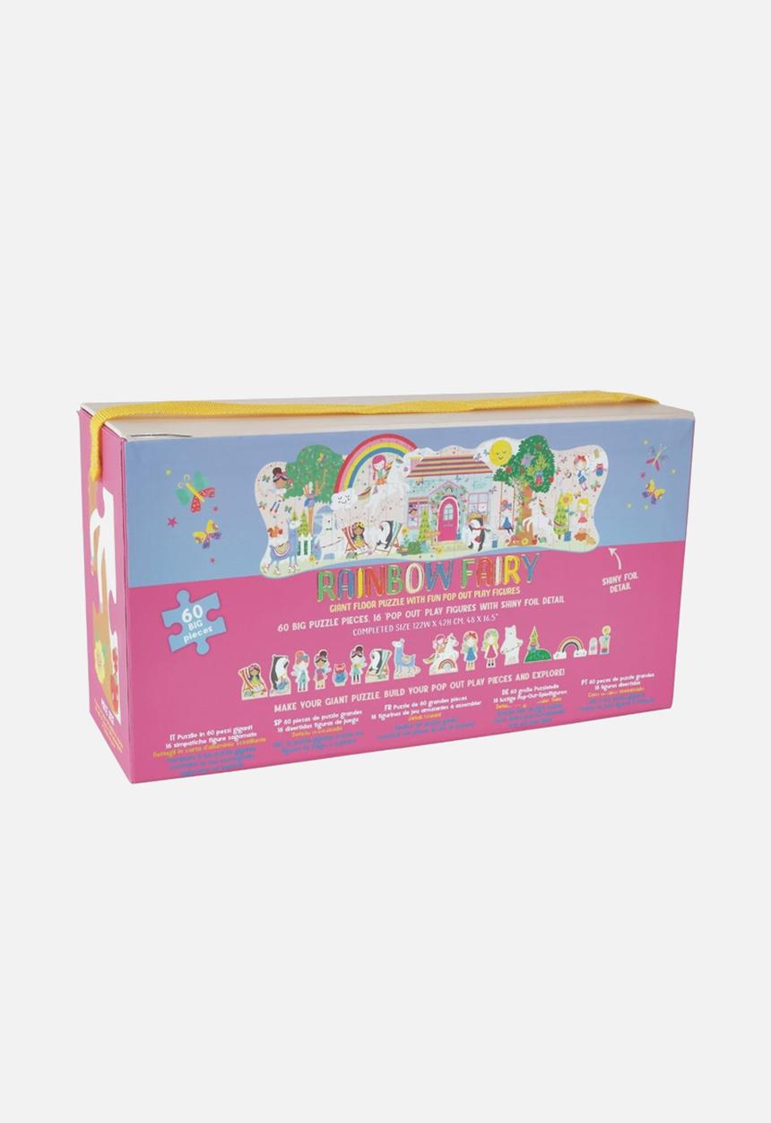 FLOSS AND ROCK - Rainbow fairy 60pc puzzle with figures - multi