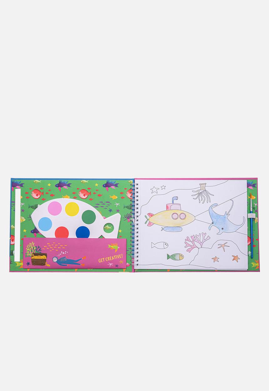 FLOSS AND ROCK - Painting pad deep sea - multi