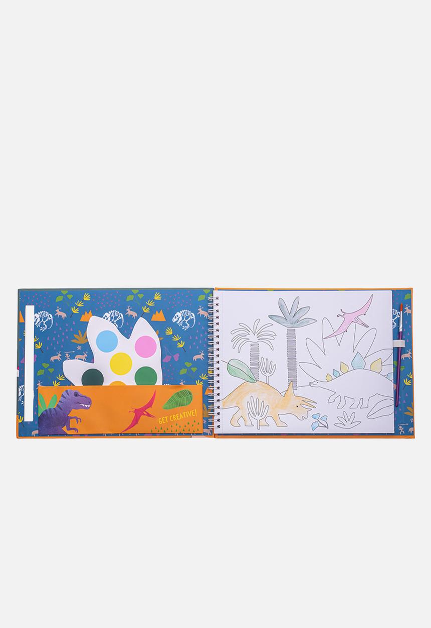 FLOSS AND ROCK - Painting pad dino - multi
