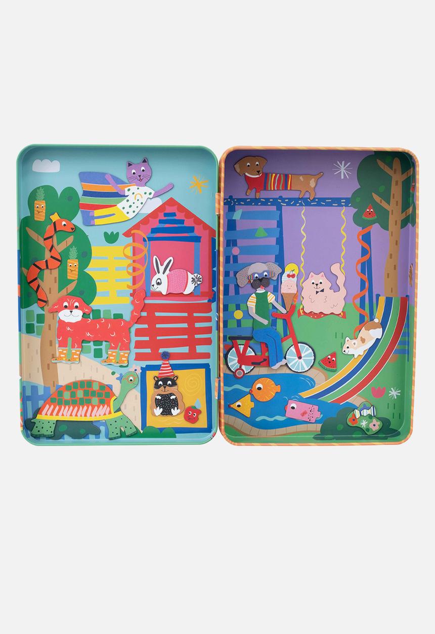 FLOSS AND ROCK - Magnetic playtime pets - multi