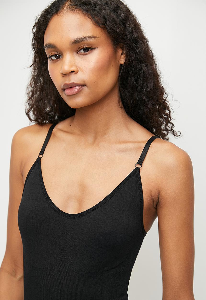 Tessa Design - Tess sculp bodysuit brief - black