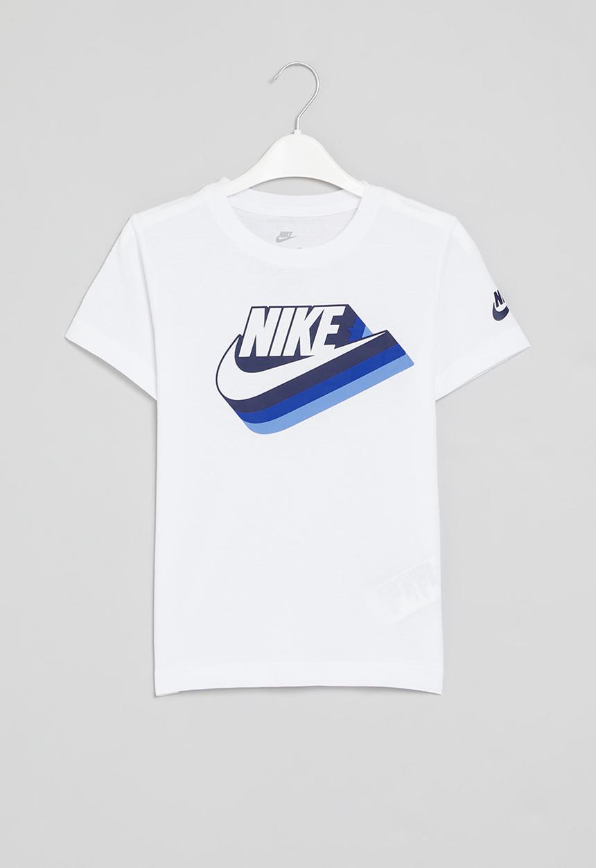Nike - Nkb gradient futura short sleeve tee - white