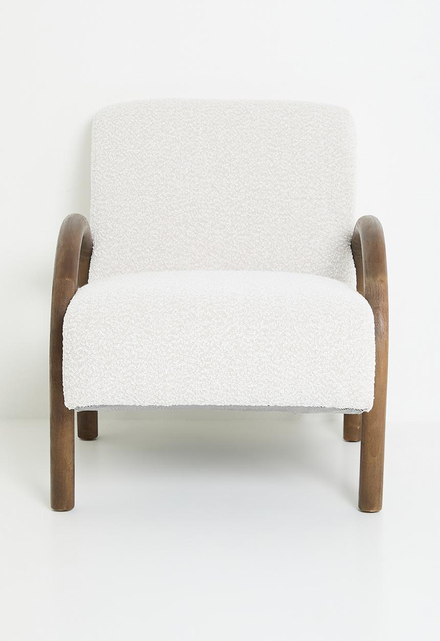 Sixth Floor - Archie occasional chair - cream