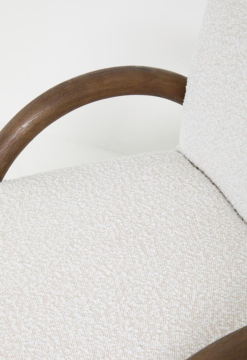 Sixth Floor - Archie occasional chair - cream