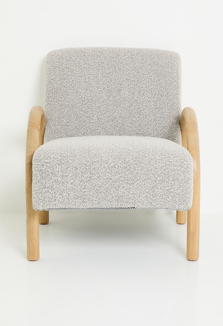 Sixth Floor - Archie occasional chair - Dove grey
