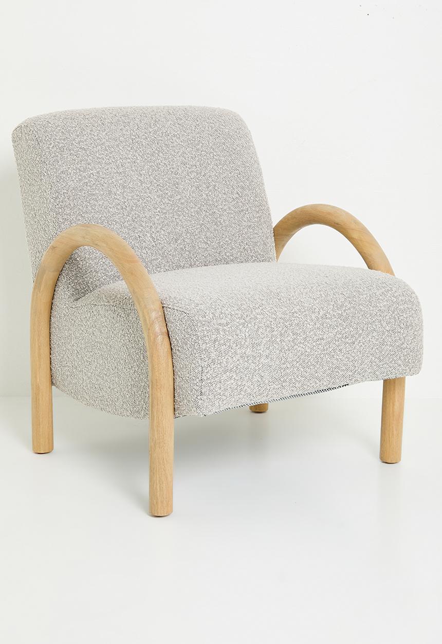 Sixth Floor - Archie occasional chair - Dove grey