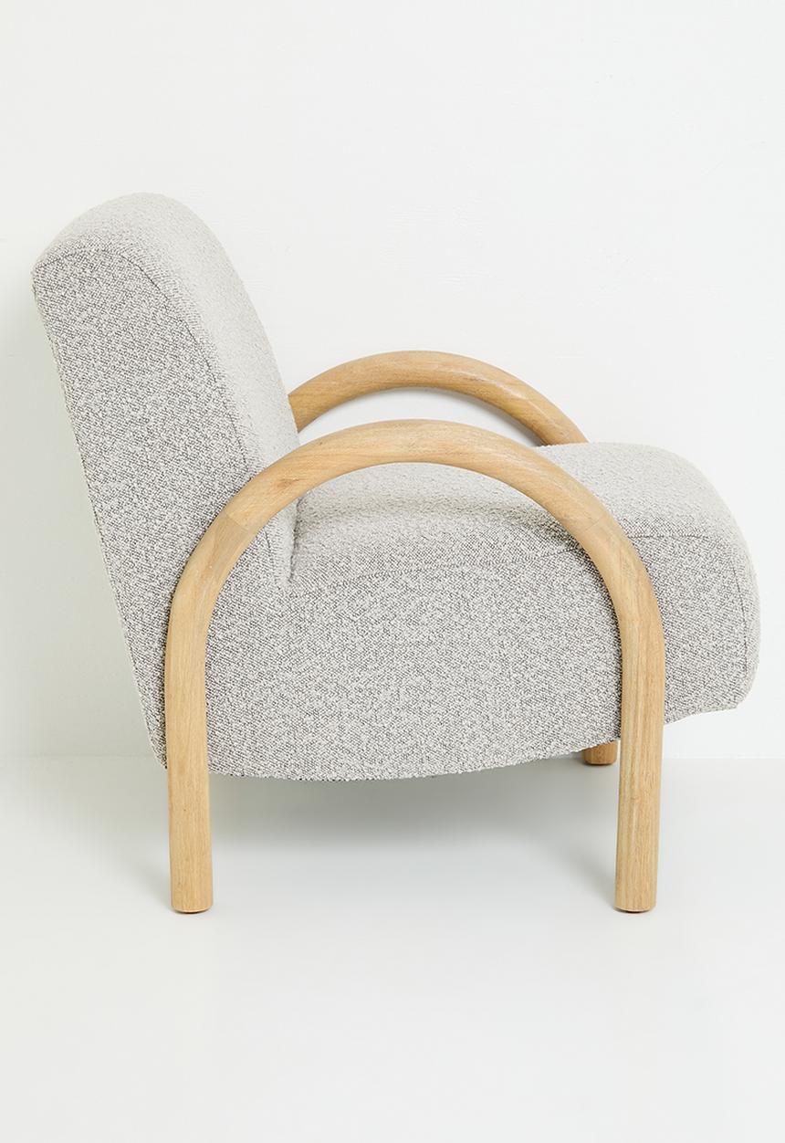Sixth Floor - Archie occasional chair - Dove grey