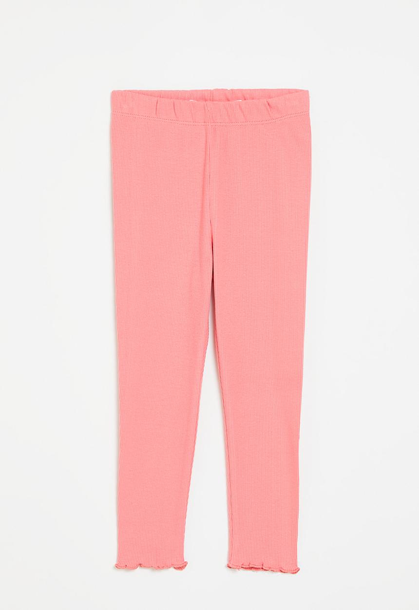 MINOTI - Rib leggings - coral