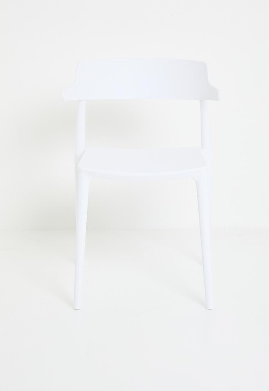 Eleven Past - Telula indoor/outdoor stackable chair - white