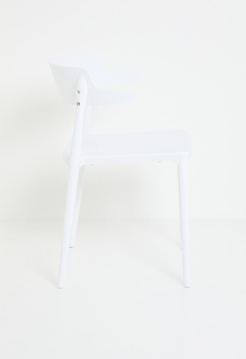 Eleven Past - Telula indoor/outdoor stackable chair - white