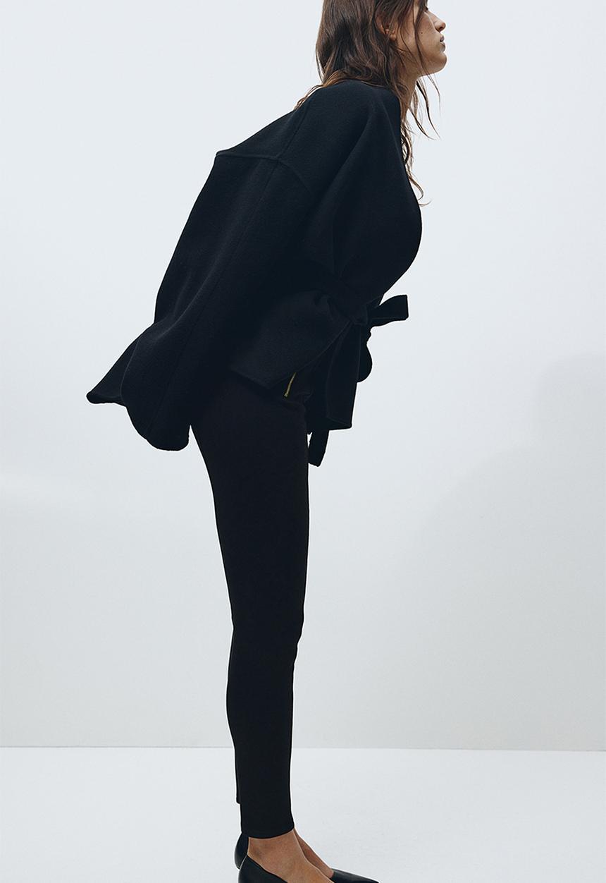 H&M - Heavy jersey leggings - black