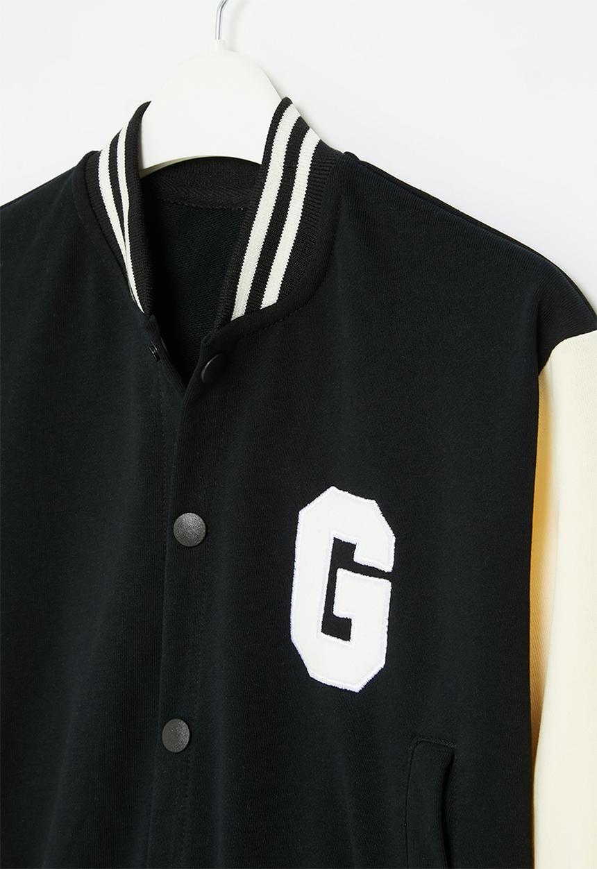 Pop Candy - Baseball jacket - black & white
