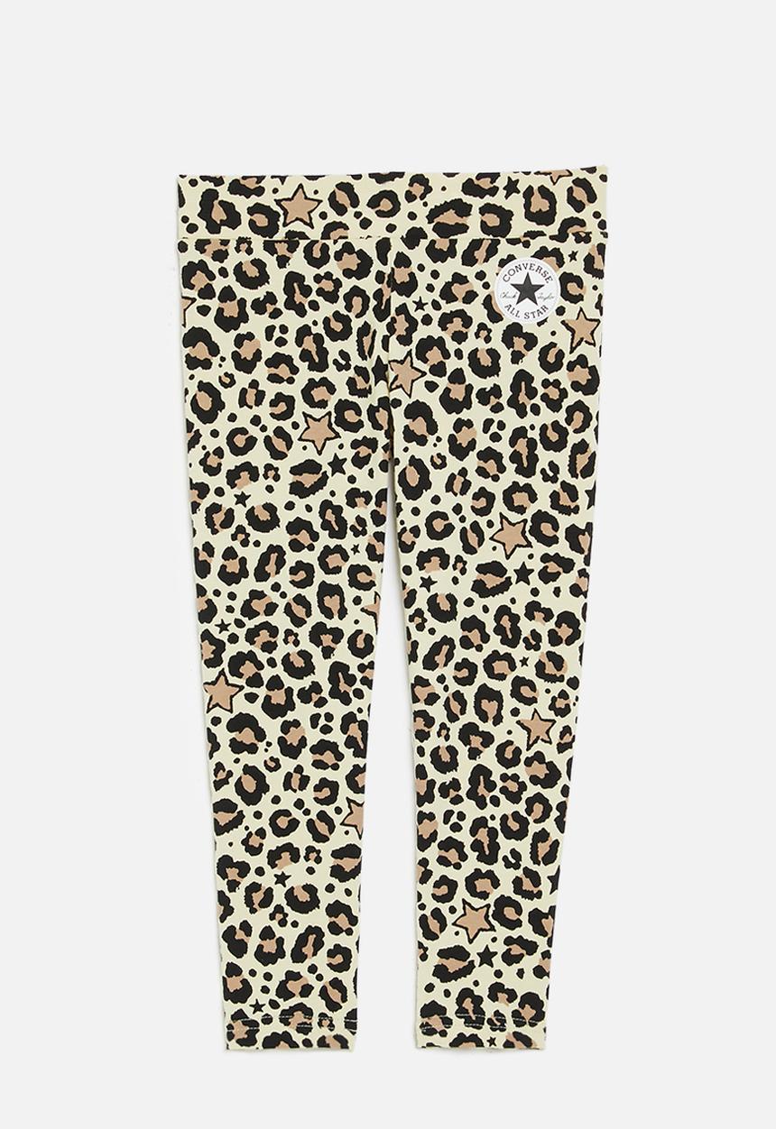 Converse - Cnvg leopard aop legging - neutral