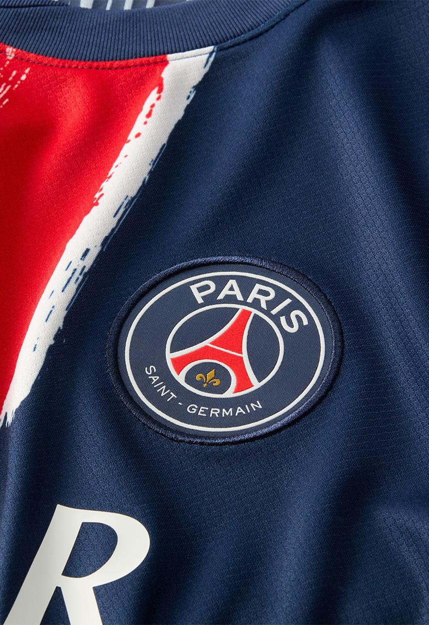 Nike - Paris Saint-Germain 2024/25 Stadium Home Jersey - Midnight Navy & Wht