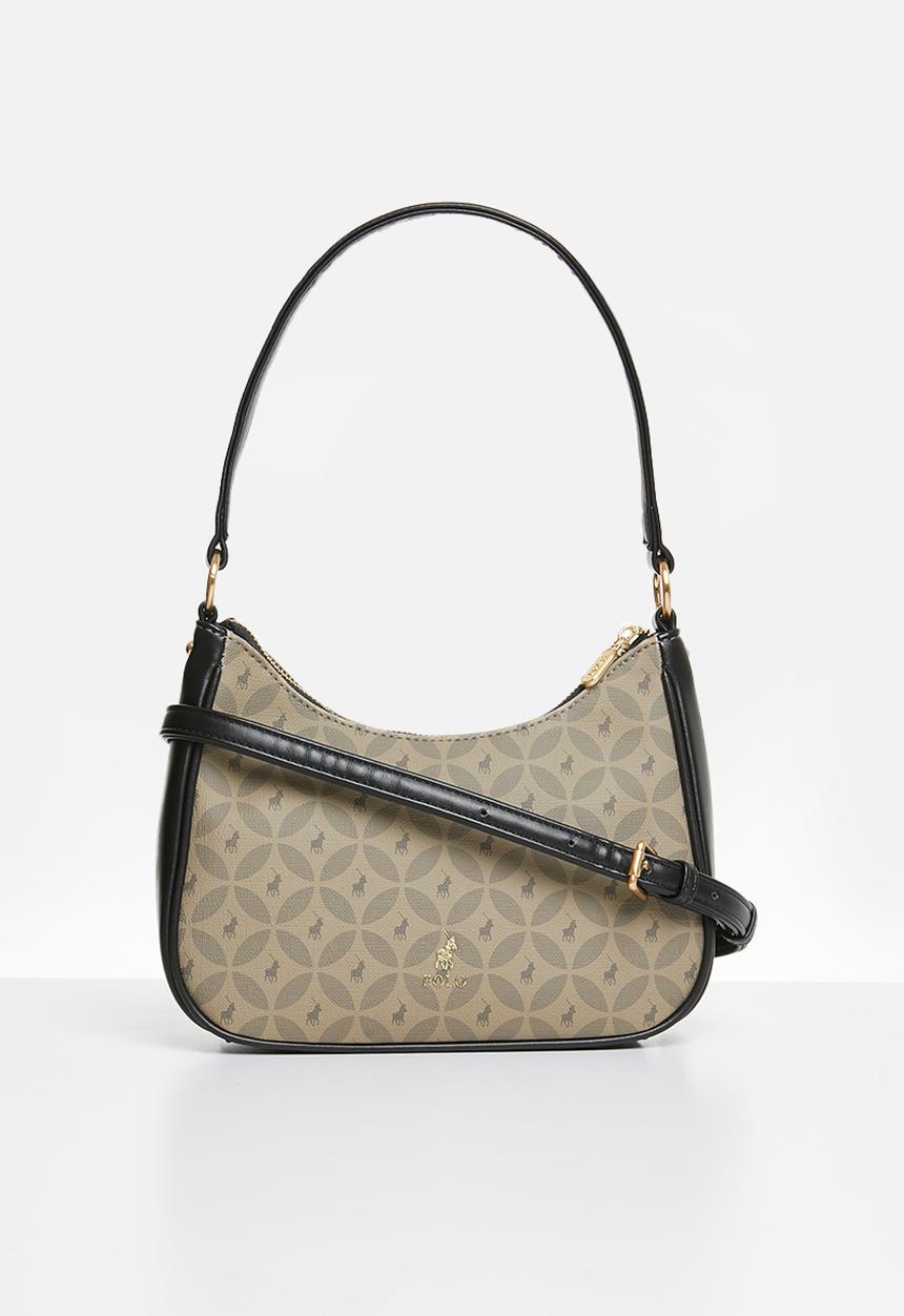 POLO - Havana baguette sling - black